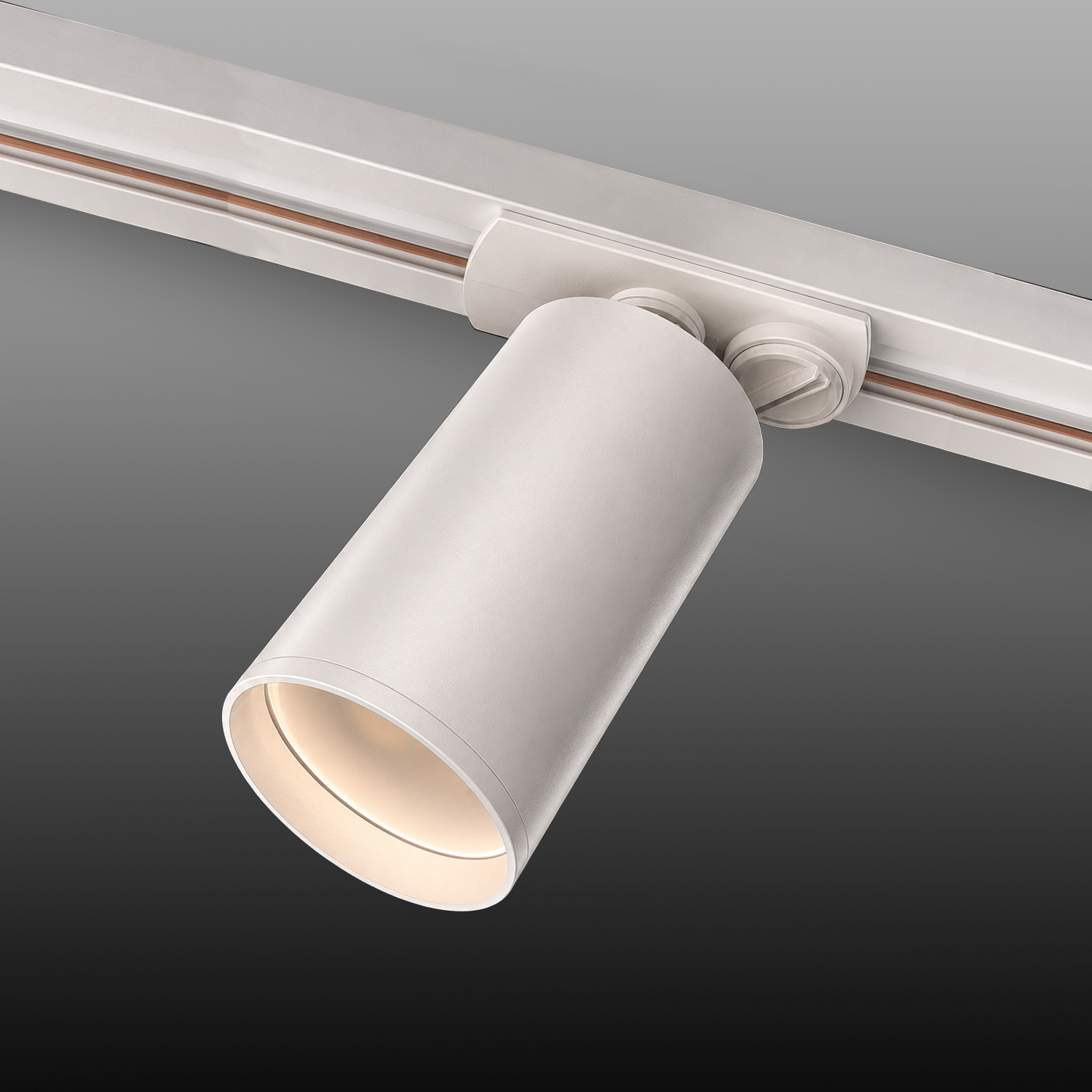 Трековый LED cветильник TrackSpot GU10 2305 WH